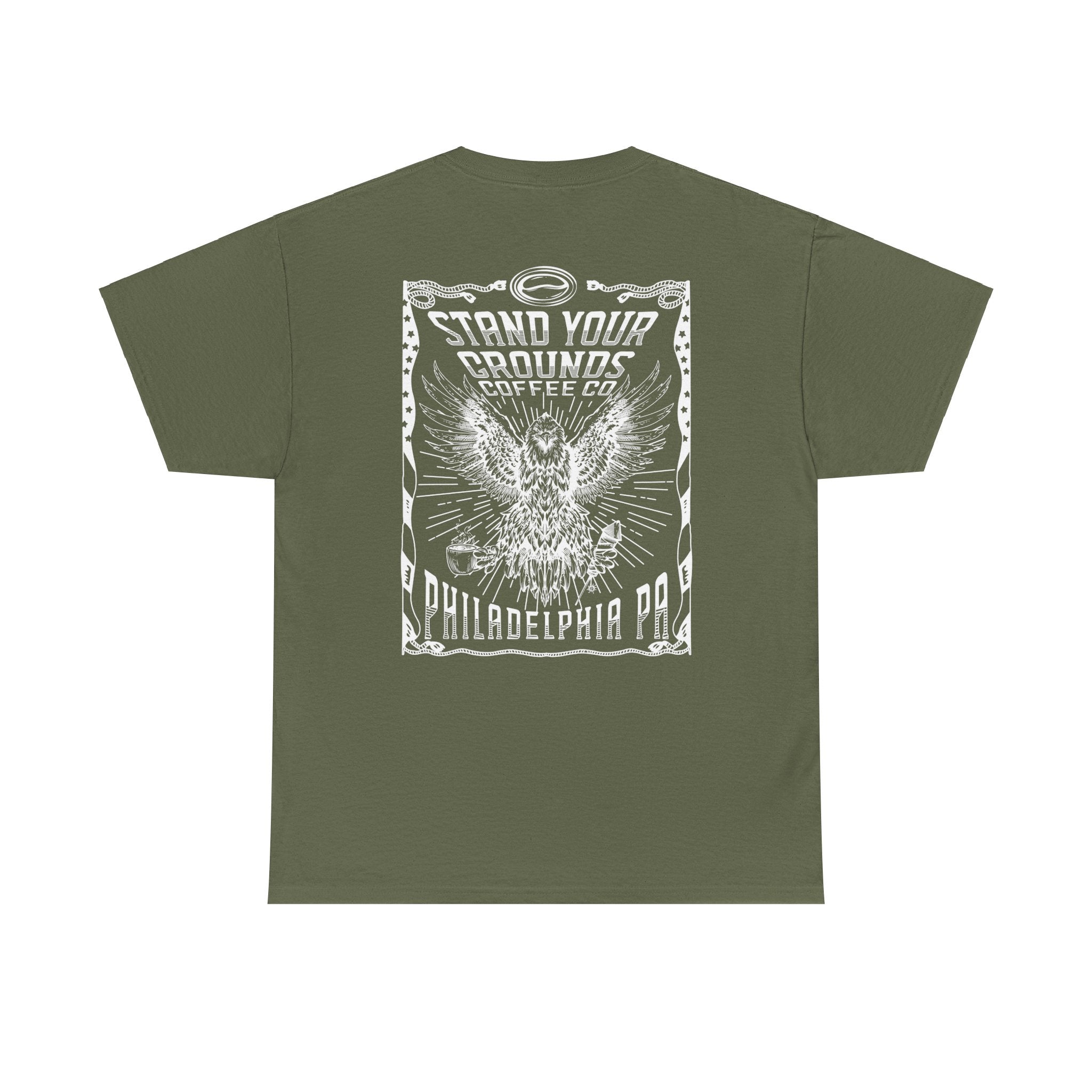 Stand Your Grounds Coffee Co July Tee
