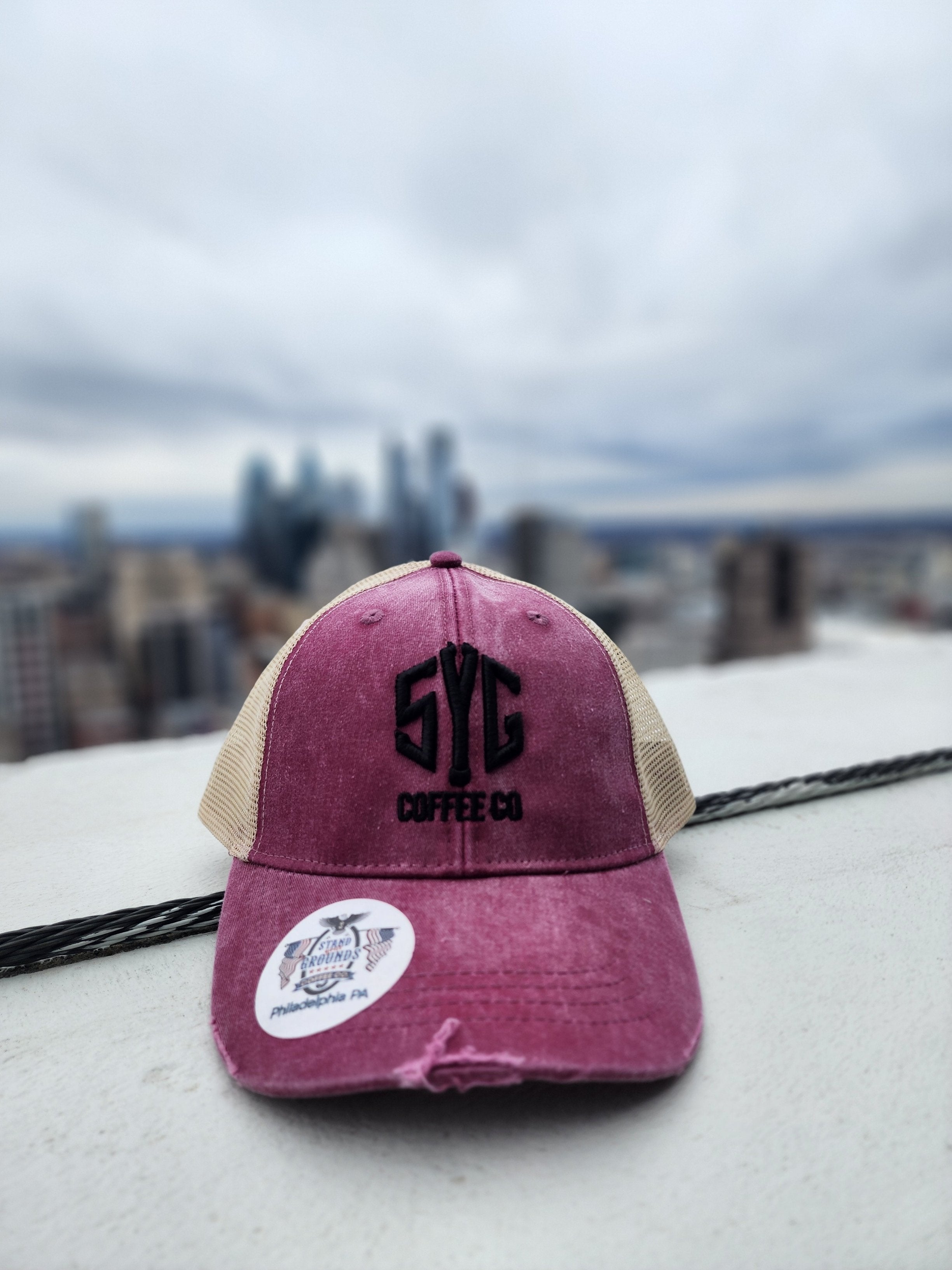 Distressed Ollie Caps - SYGC