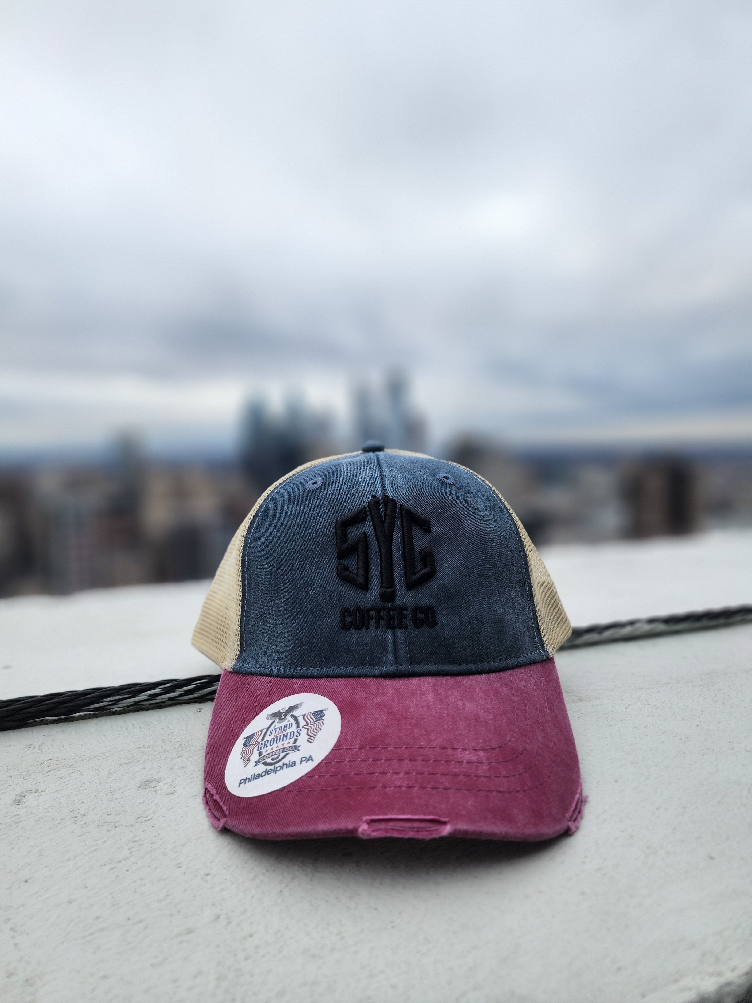 Distressed Ollie Caps - SYGC