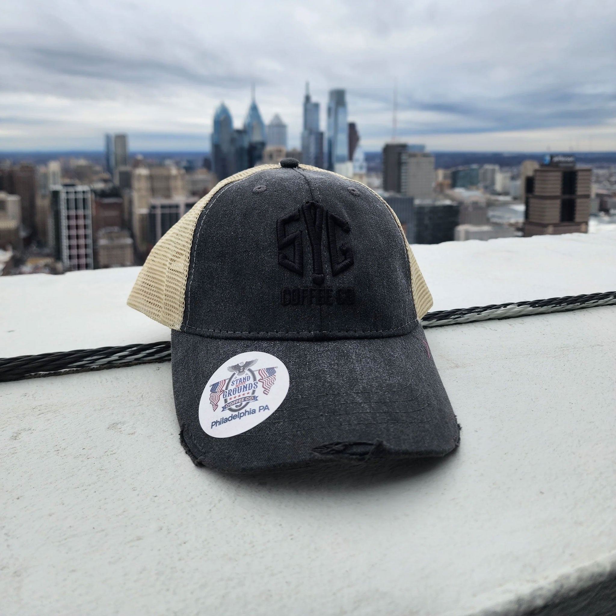Distressed Ollie Caps - SYGC