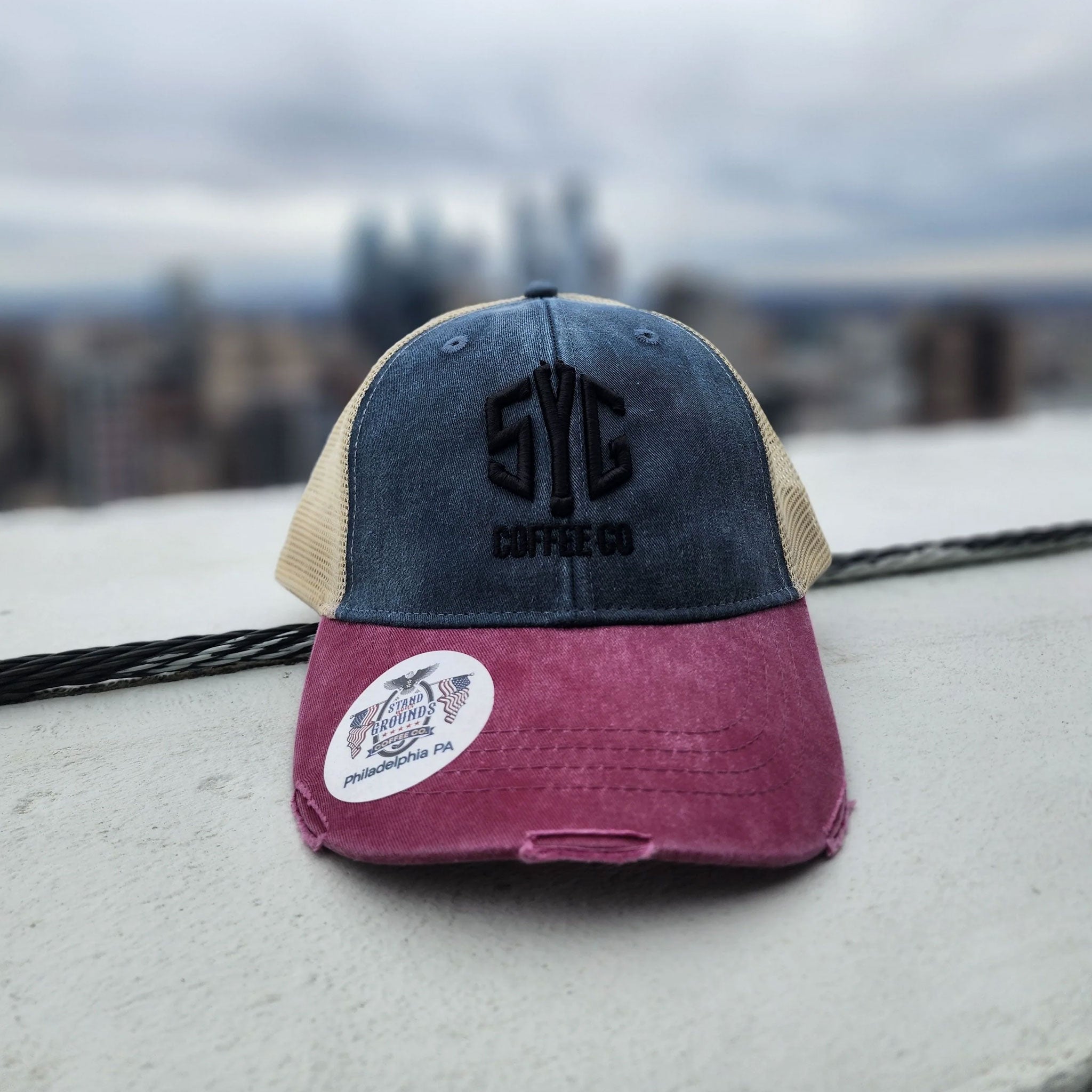 Distressed Ollie Caps - SYGC
